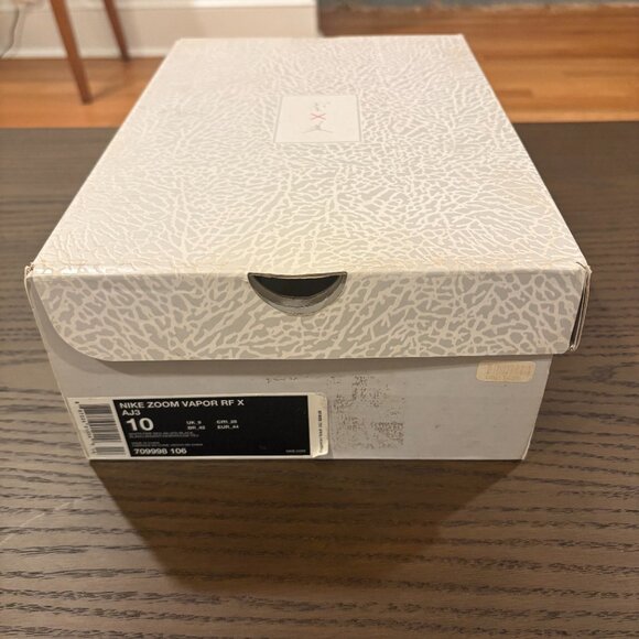 DEADSTOCK - Fire Red Nike Zoom Vapor AJ3 Men's Size: 10 (U.S. Open) - Picture 2 of 15